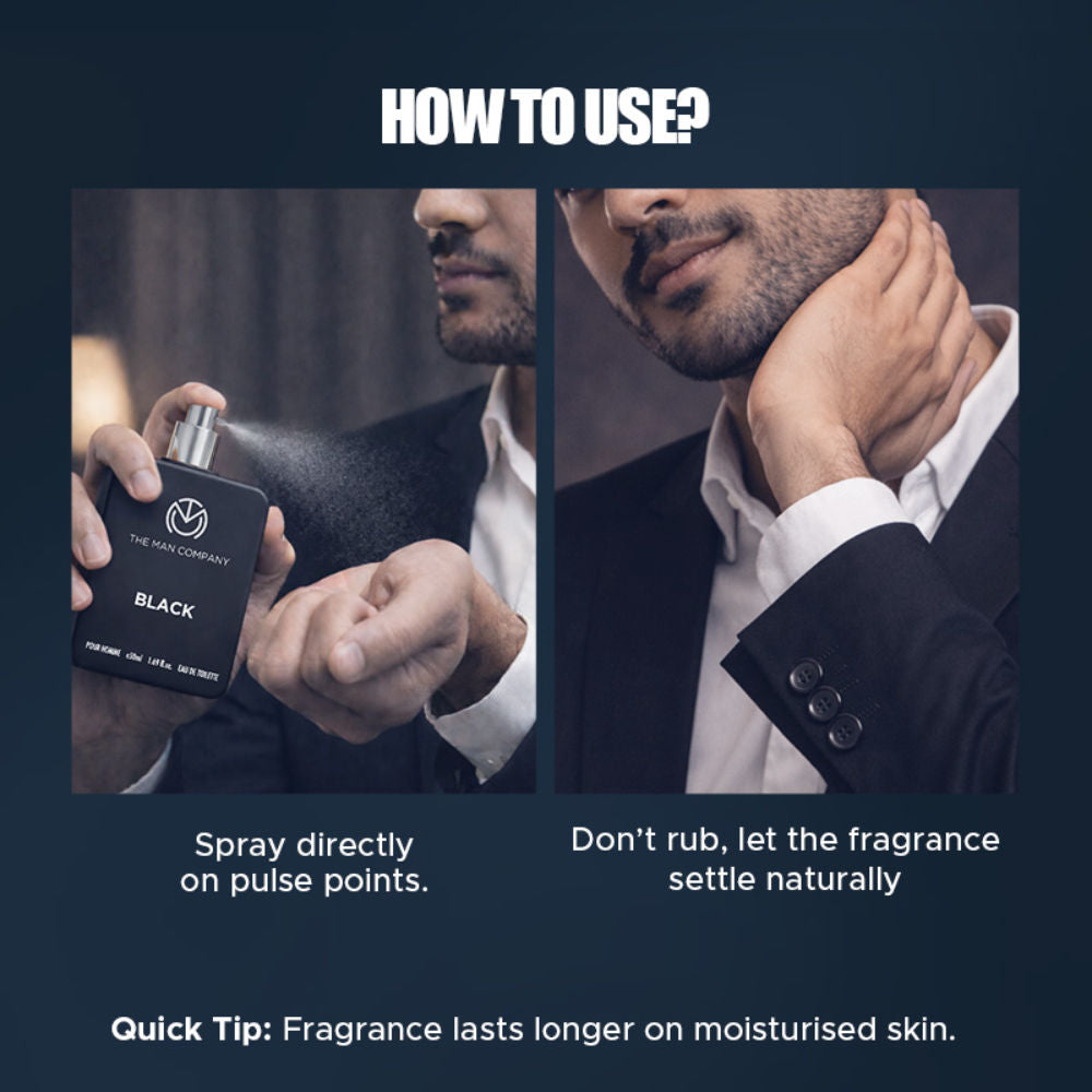 Premium Black Eau De Toilette For Men