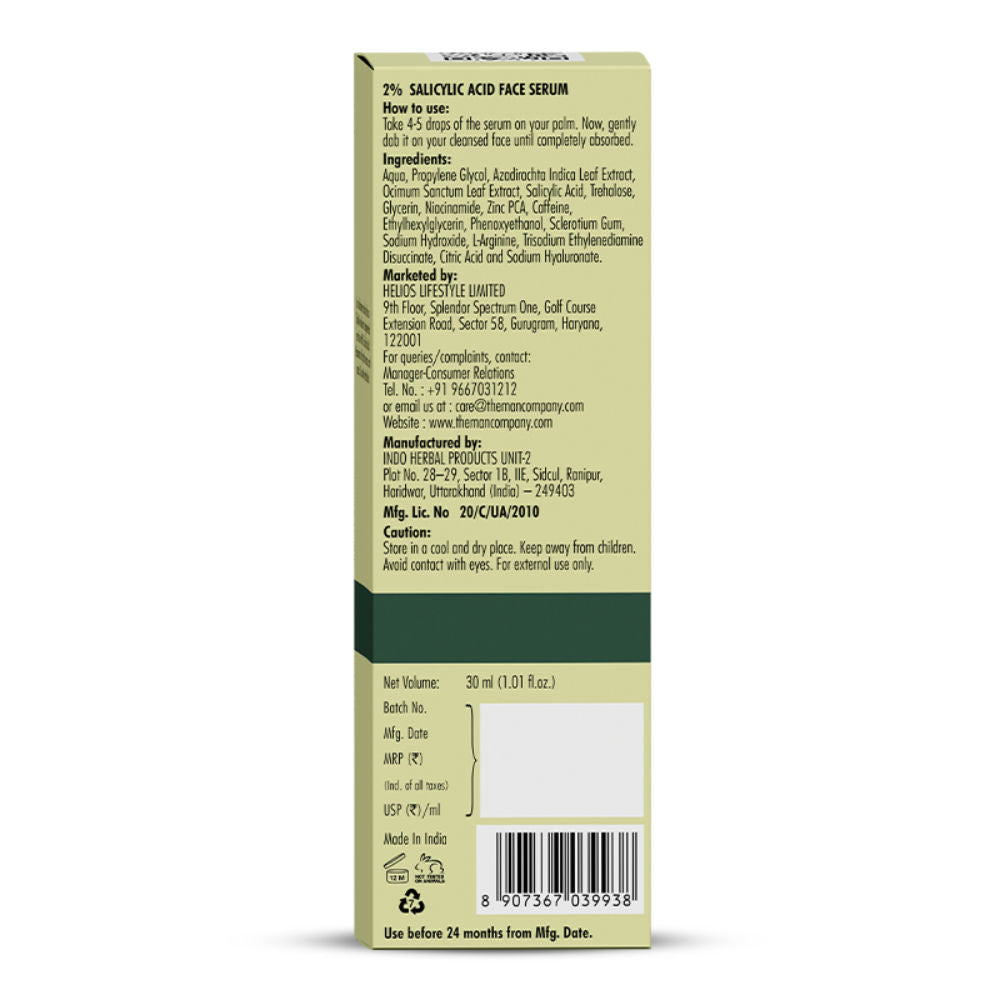 2% Salicylic Acid Face Serum