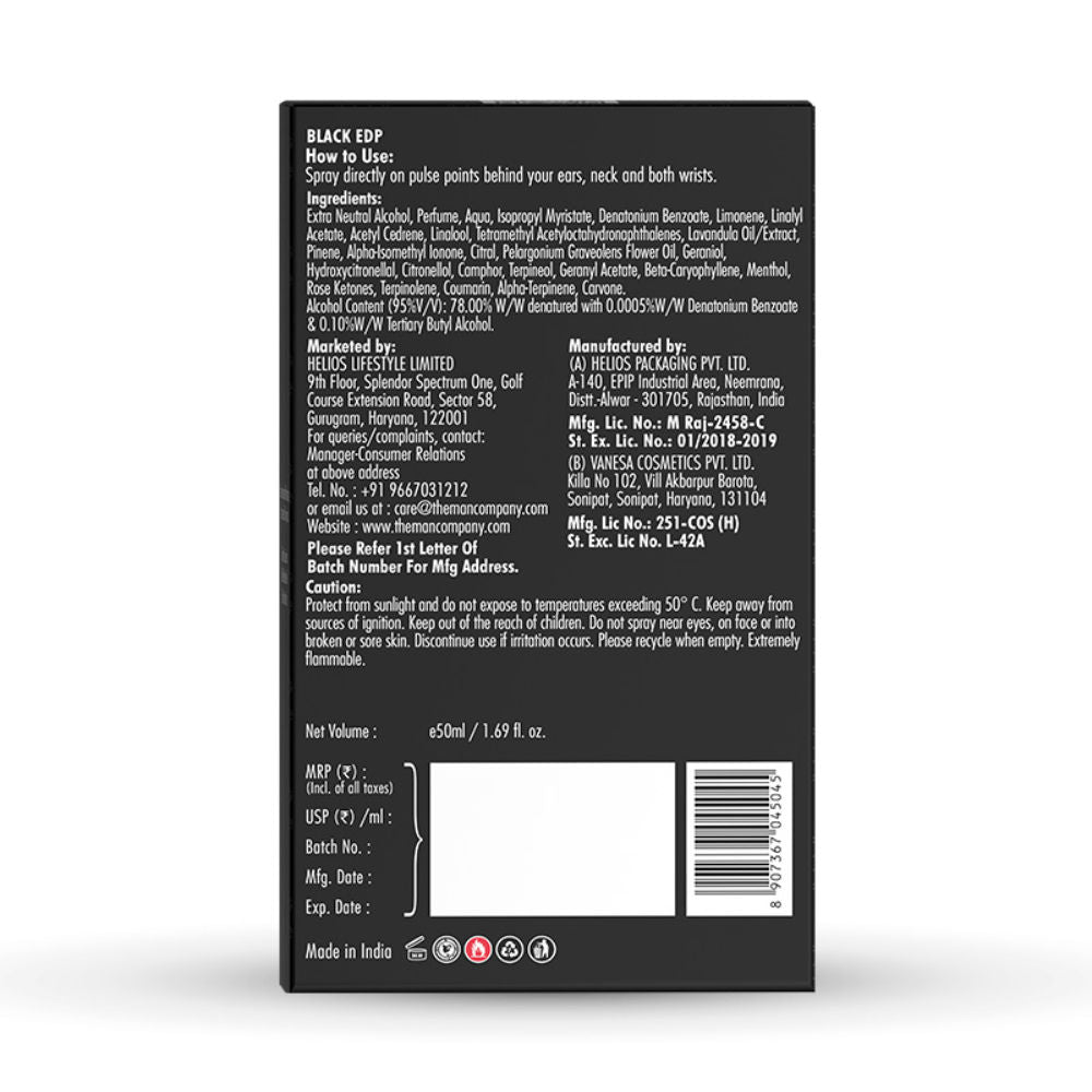 Black Eau De Parfum