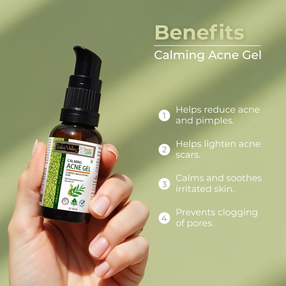 Acne Gel Seaweed & Tea Tree Anti Acne, Oil Control & Soothing