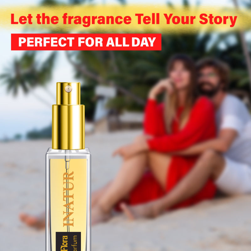 Delicate Flora EDP With Floral Citrus & White Florals,Plant-Based Fragrance for All