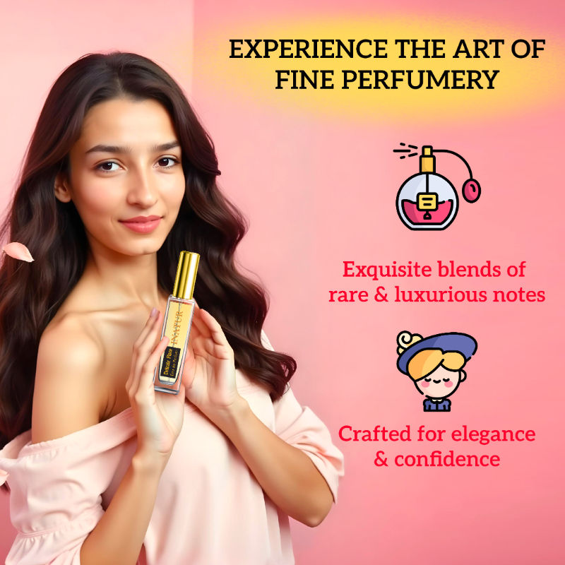 Delicate Flora EDP With Floral Citrus & White Florals,Plant-Based Fragrance for All