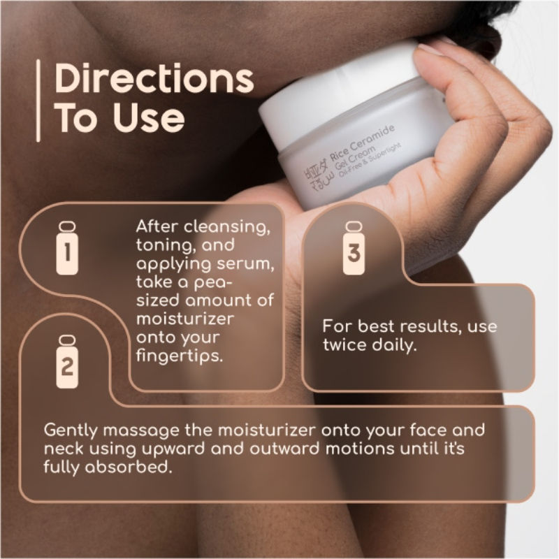 Oil-Free Rice Ceramide Gel Cream