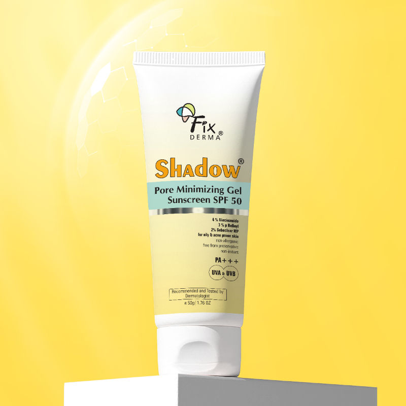Shadow 4% Niacinamide Gel Sunscreen for Pore Minimizer with SPF 50 PA+++