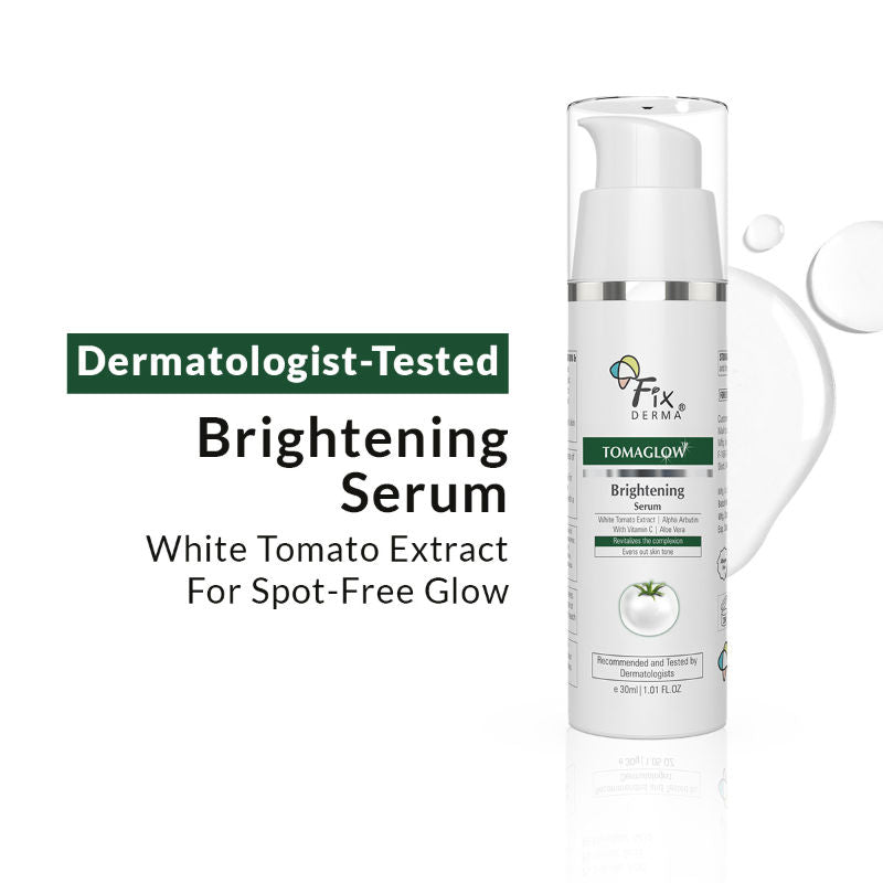 Tomaglow Skin Brightening Face Serum with Vitamin C & Niacinamide for Pigmentation
