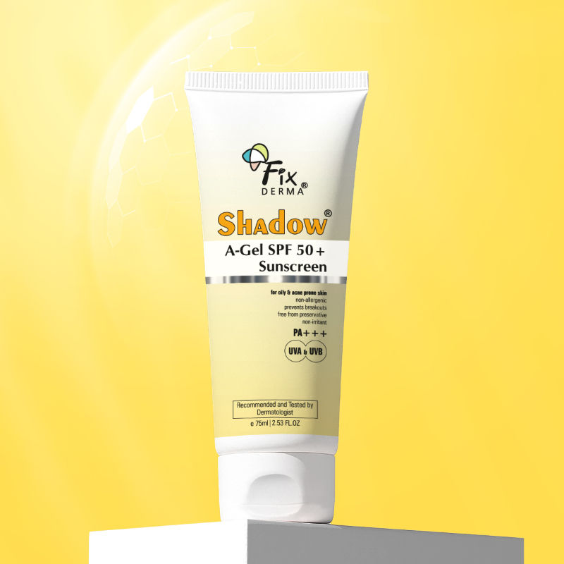Shadow A-Gel SPF 50+ Sunscreen PA+++ For Oily & Acne-Prone Skin UVA & UVB Protection