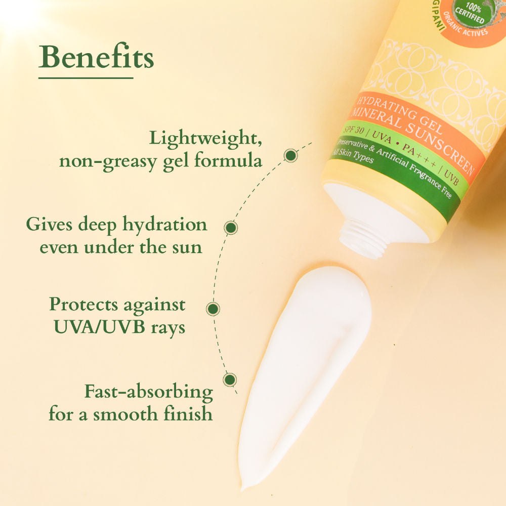 Hydrating Gel Mineral Sunscreen SPF 30 PA +++