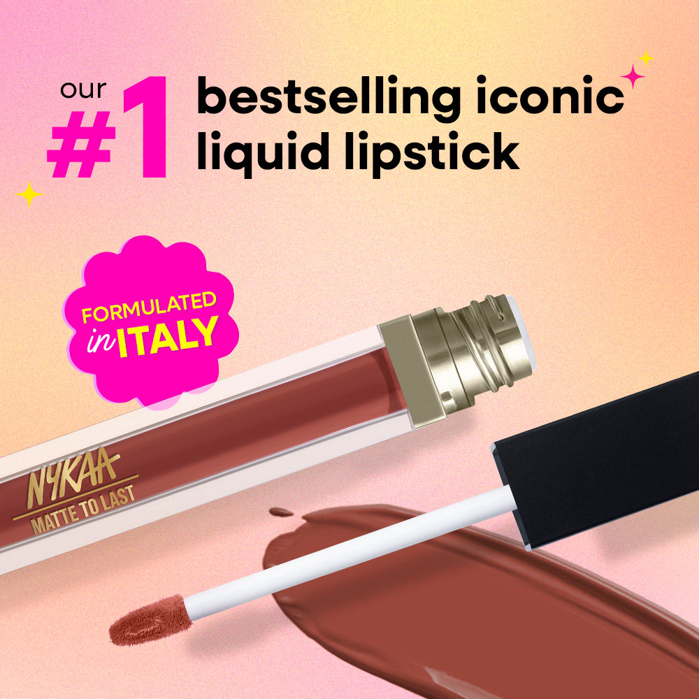 Nykaa Matte To Last ! Transferproof Liquid Lipstick