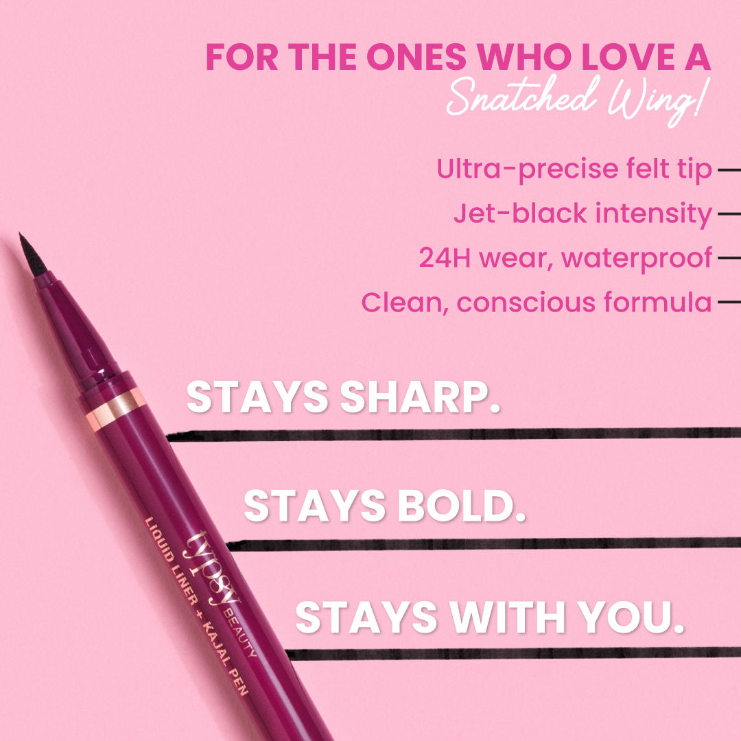 Double Shot Kajal Pen + Liquid Liner