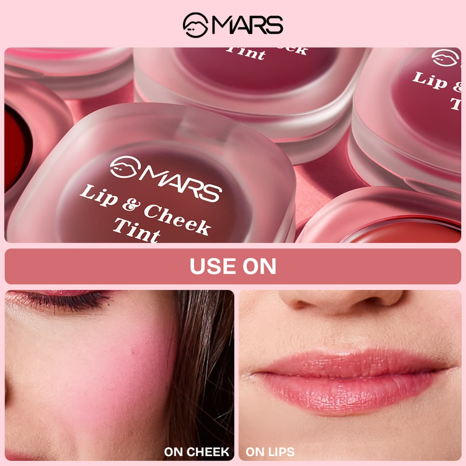 Lip & Cheek Tint for Bold Pop Color