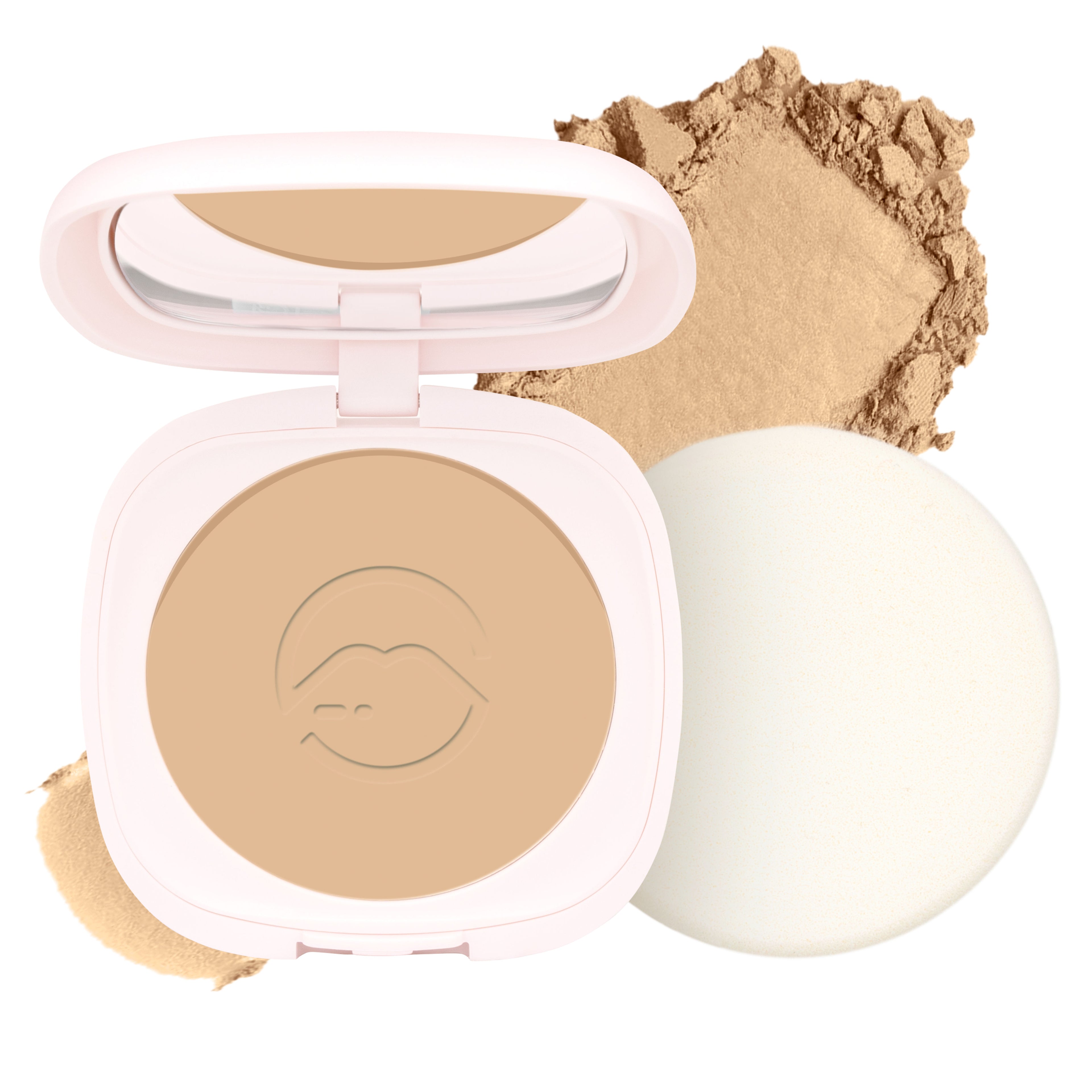 Zero Oil Compact Powder - 07-Mocha