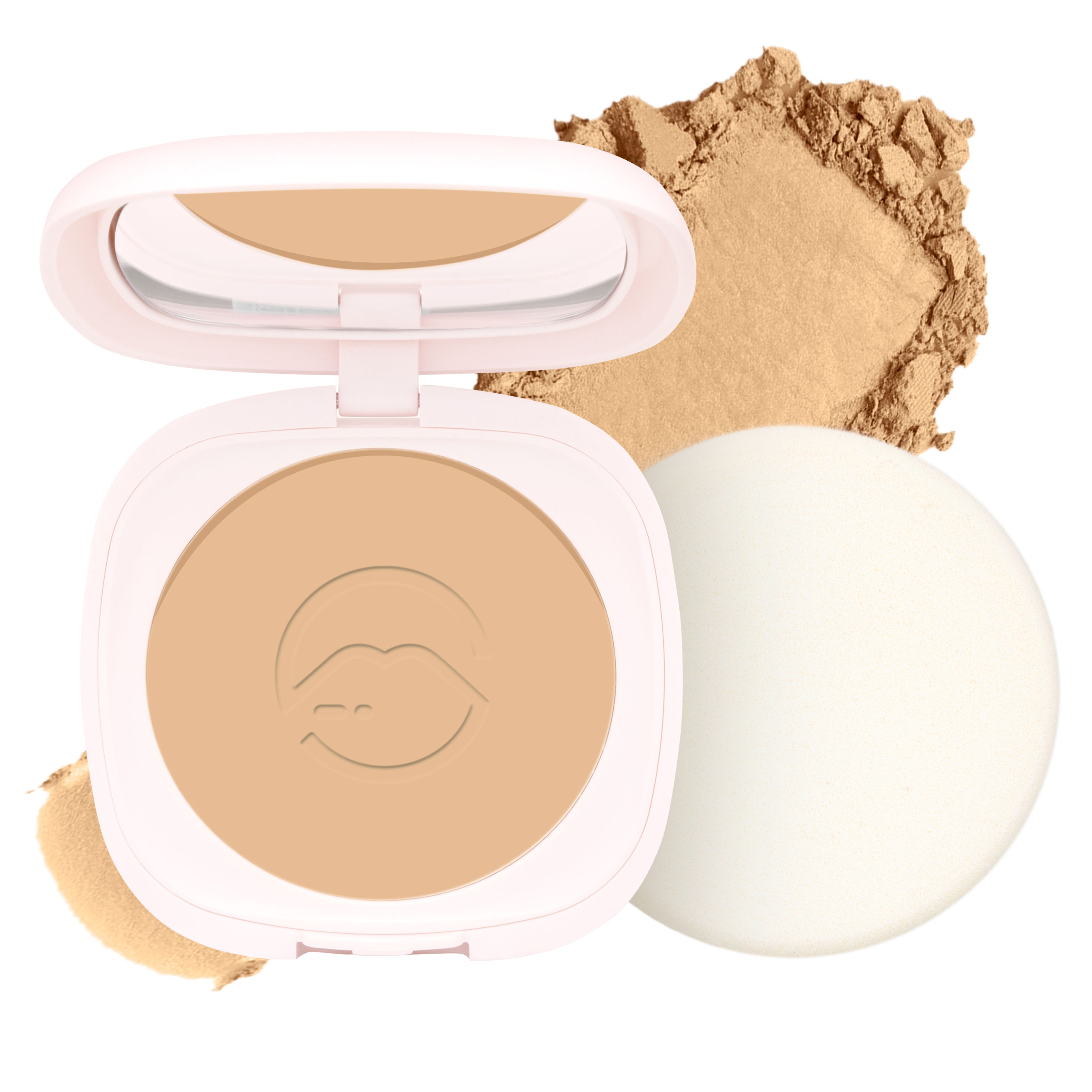 Zero Oil Compact Powder - 08-Roasted Almond