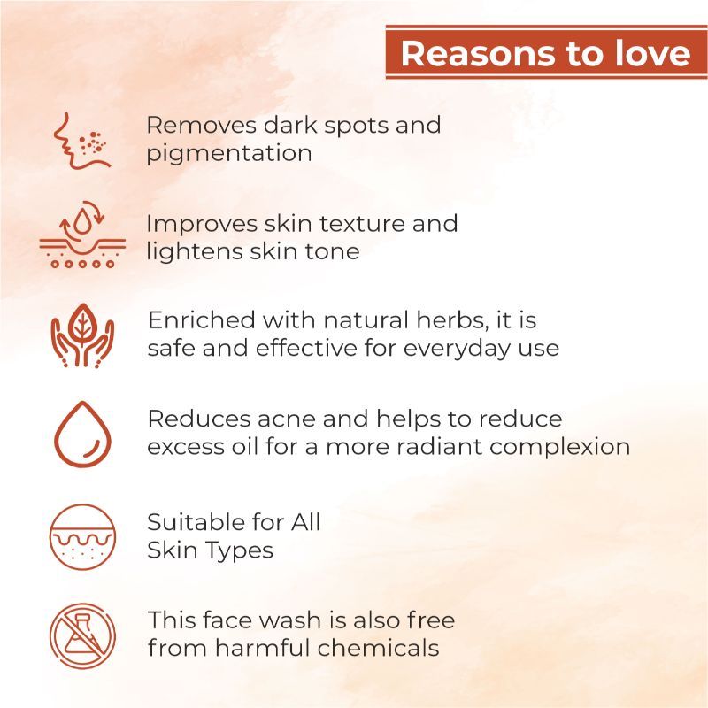 Kesar Chandan Enriched With Turmeric & Coffee Face Wash
