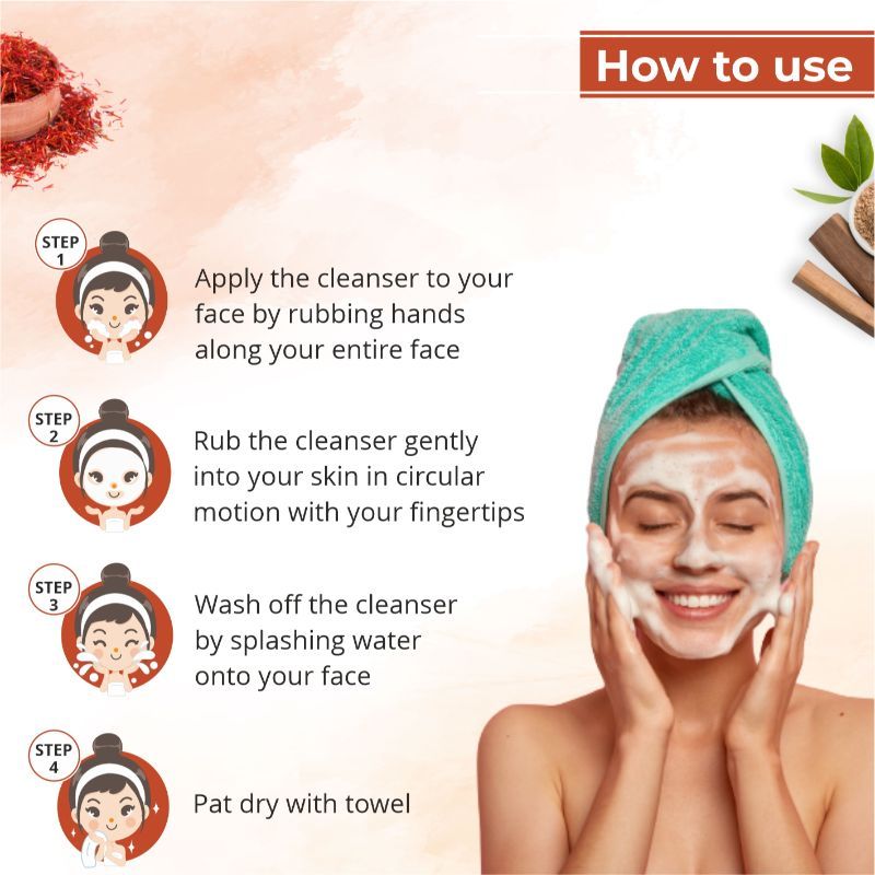 Kesar Chandan Enriched With Turmeric & Coffee Face Wash