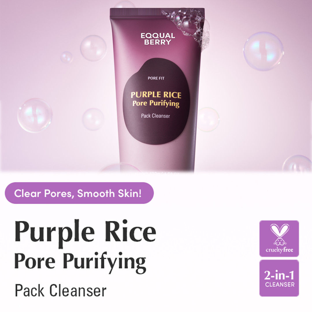 Purple Rice Pore Purifying Cleanser – Deep Pore Care & Sebum Control