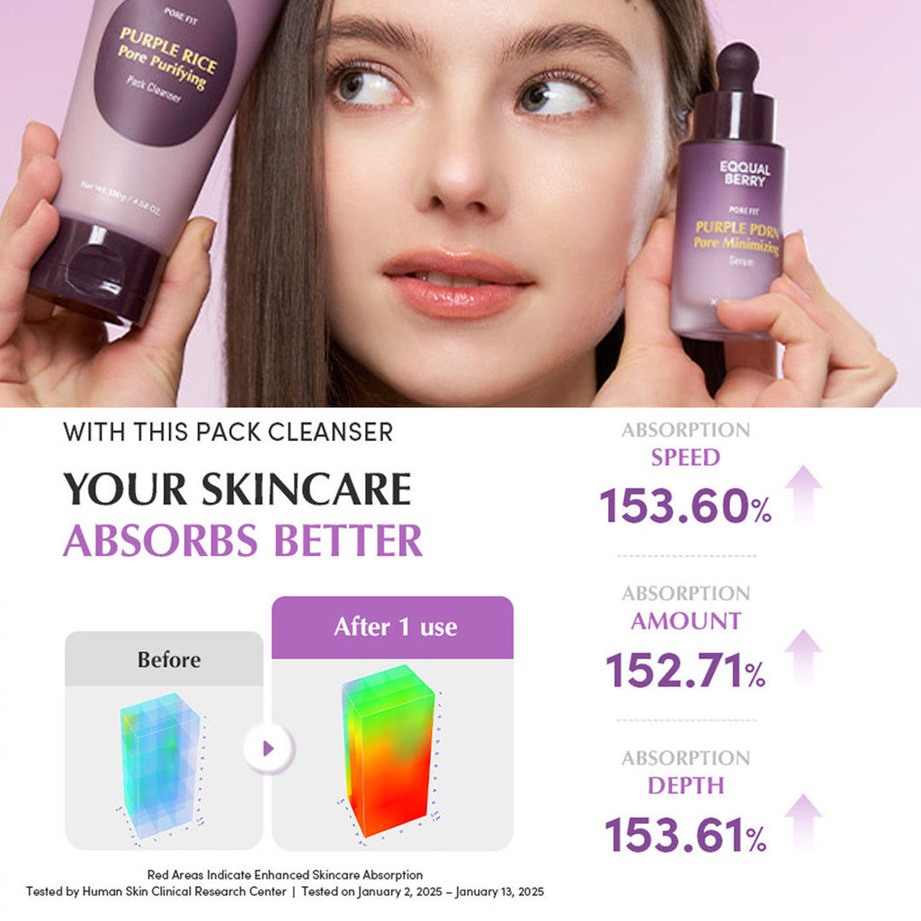 Purple Rice Pore Purifying Cleanser – Deep Pore Care & Sebum Control