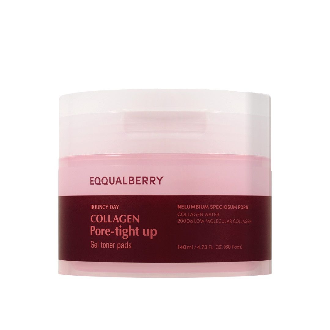 Collagen Pore Tight-Up Gel Toner Pads – Hydrates & Refines Pores