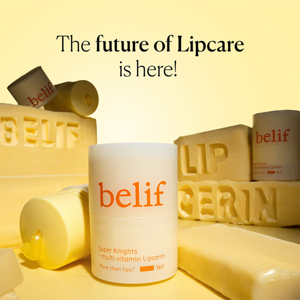 Superknight Multi Vitamin Lipcerin-Korean Lip Mask, Scrub & Glowy Balm with Ceramide & Peptide