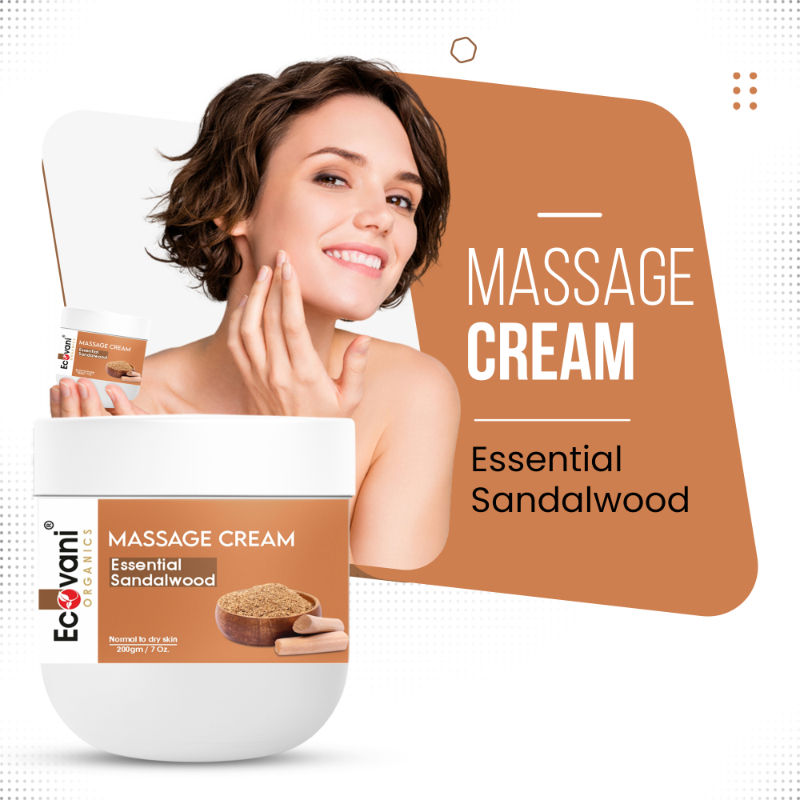 Essential Sandalwood Massage Cream