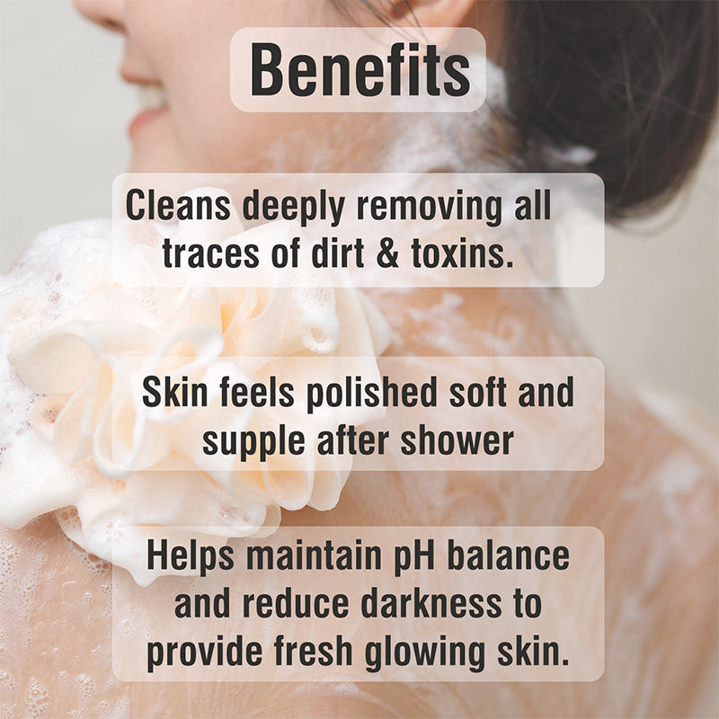 Vanilla Body Wash - Skin Friendly Ph, Gentle Cleansing, Soft Nourshing Body Wash
