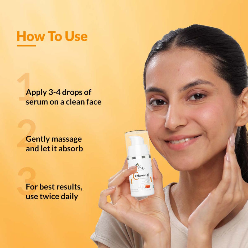 C Enhance 25% Vitamin C Serum, Glowing, Anti Aging, Skin Brightening, Lightening Serum