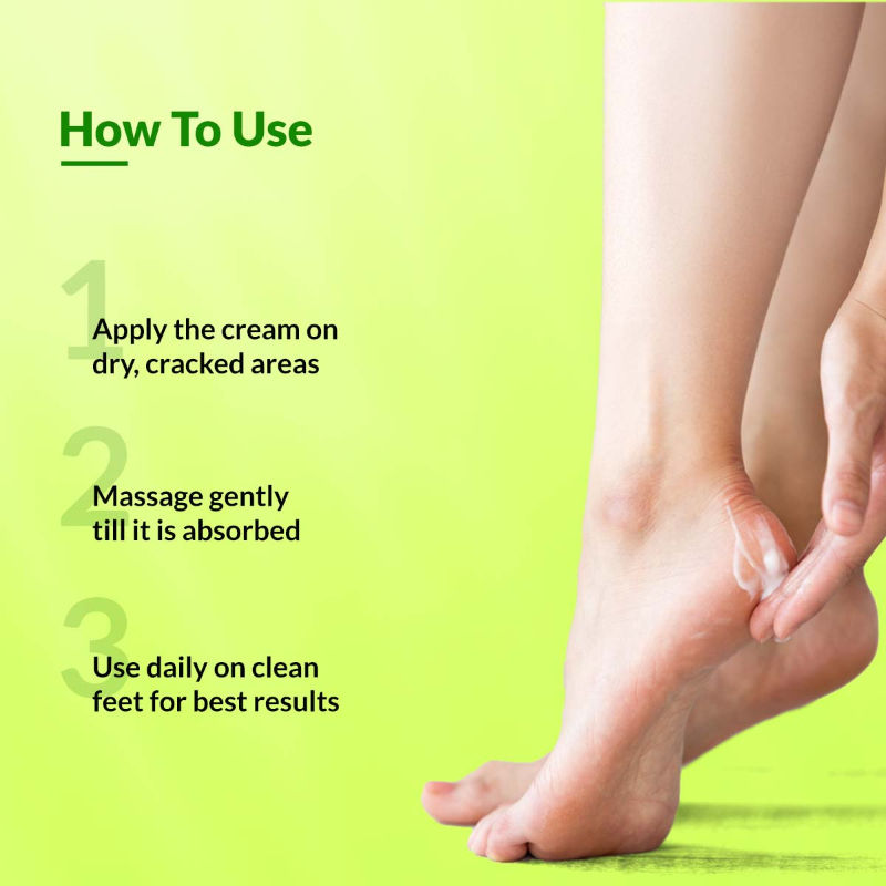 Foobetik Foot Cream with Lactic Acid & Shea Butter for Cracked Heels & Rough Feet