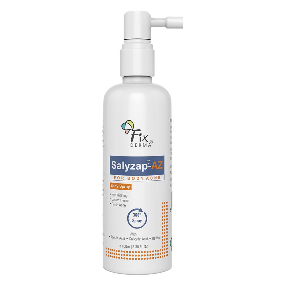 2% Salicylic Acid + 2% Azelaic Acid Salyzap AZ Acne Body Spray For Back & Upper Arms
