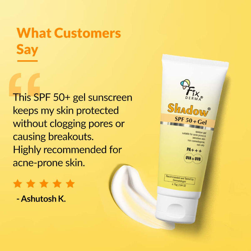 Shadow Sunscreen SPF 50+ Gel For Oily Skin