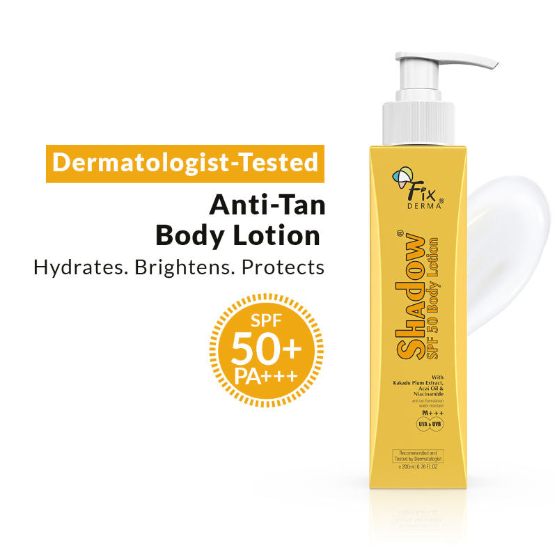 Shadow Sunscreen Body Lotion SPF 50 PA+++ UVA & UVB Protection