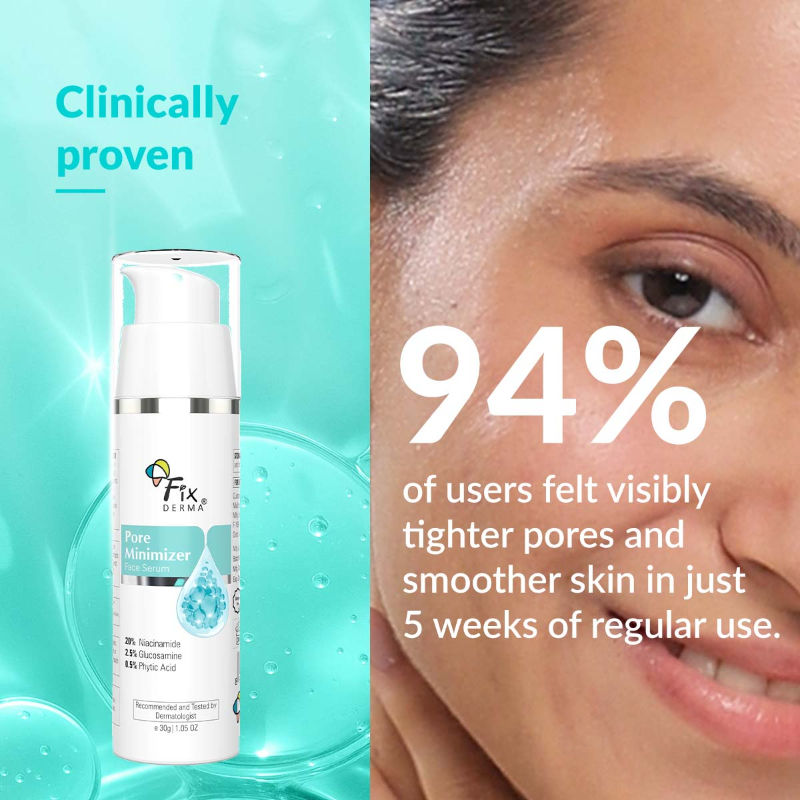 Pore Minimizer Face Serum With 20% Niacinamide For Deep Hydration & Skin Soothing