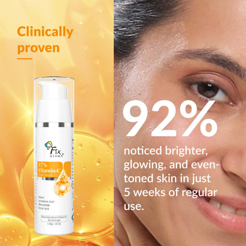 17% Vitamin C Face Serum With Retinol & Niacinamide