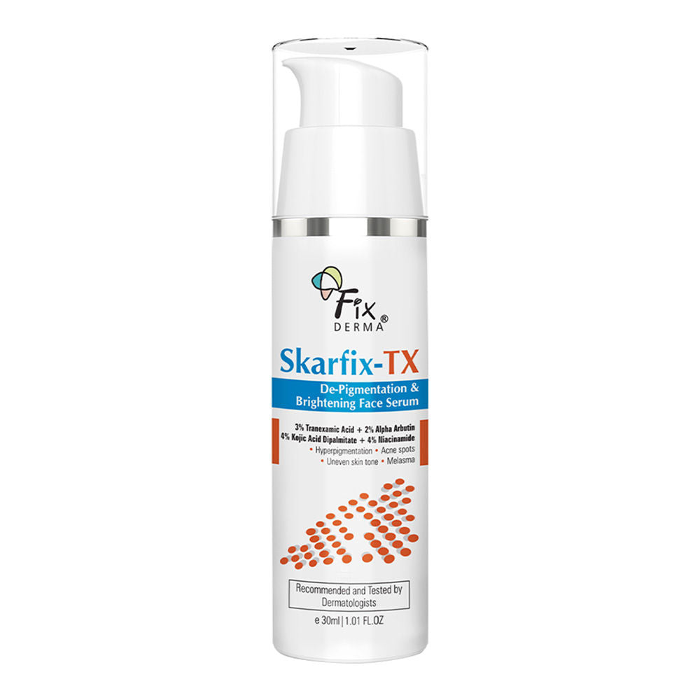 Skarfix Tx Serum 3% Tranexamic Acid +2% Alpha Arbutin + 4% Kojic Acid + 4% Niacinamide