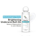 Nigrifix 6% AHA Underarm Lightening Roll On | Lactic Acid & Kojic Acid, Reduces Pigmentation & Odour for Women & Men