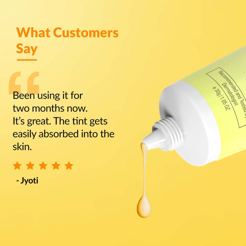 Shadow Tinted Sunscreen Deep SPF 50 PA+++ Sunscreen