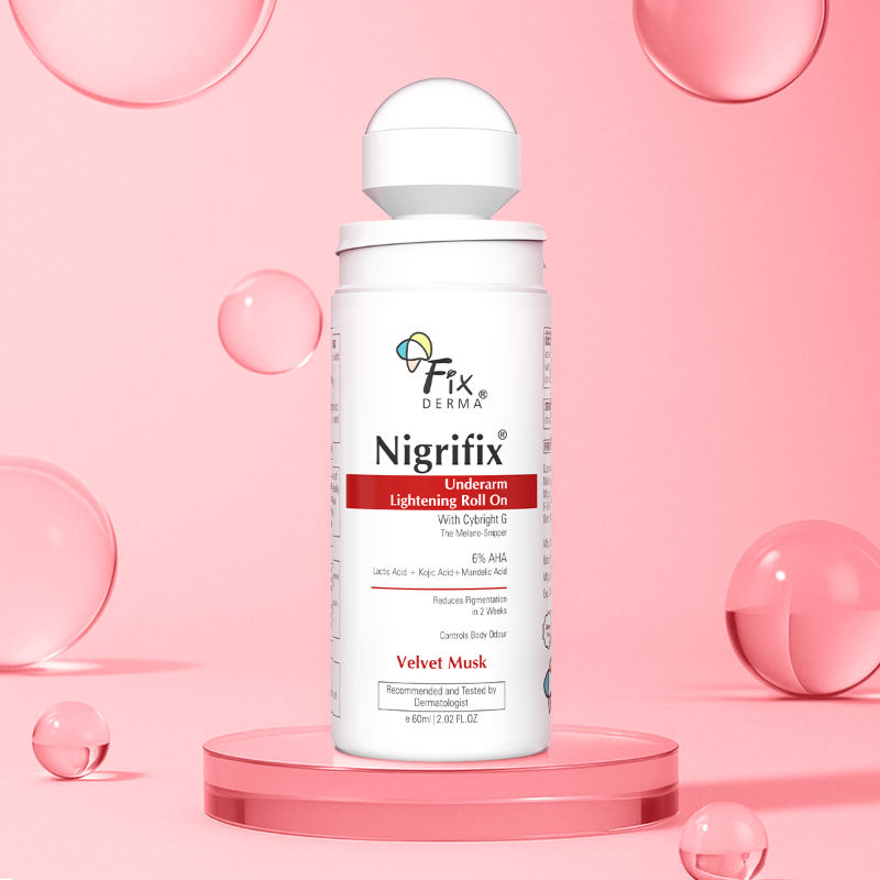 Nigrifix 6% AHA Underarm Lightening Roll On Velvet Musk