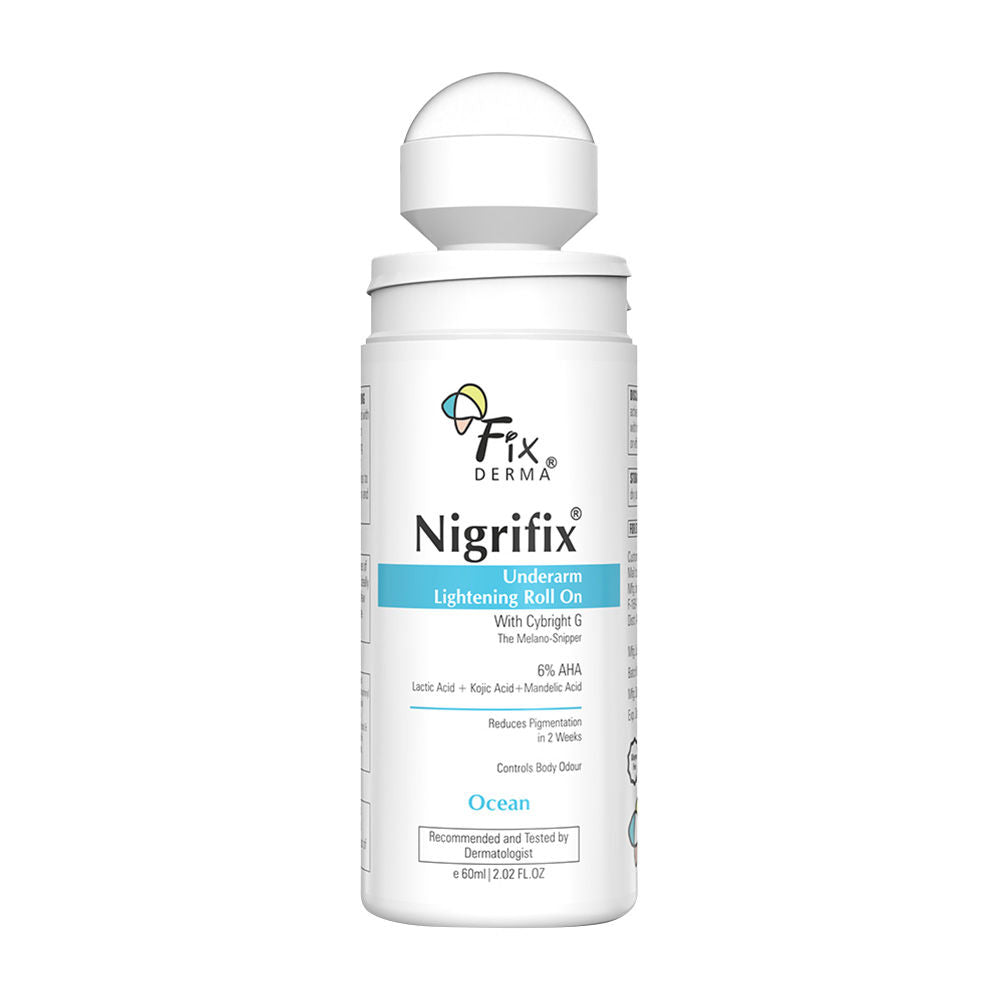 Nigrifix 6% AHA Underarm Lightening Roll On Ocean Fragrance