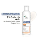 Salyzap 2% Salicylic Acid Body Wash Acne Control Back Acne Body Wash for Women & Men - 100ml