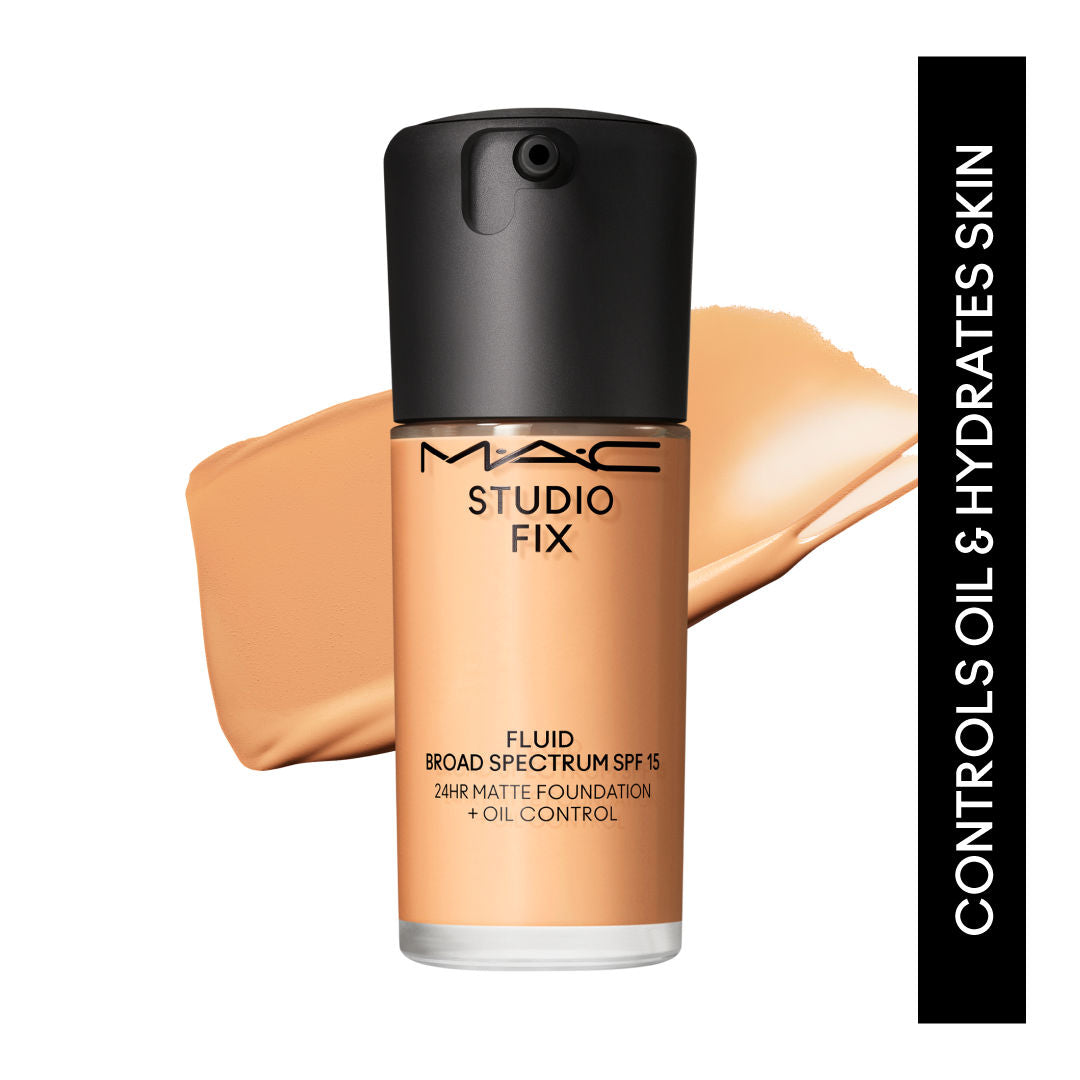 Studio Fix Fluid SPF 15 Soft Matte Foundation With Hyaluronic Acid - NC 25