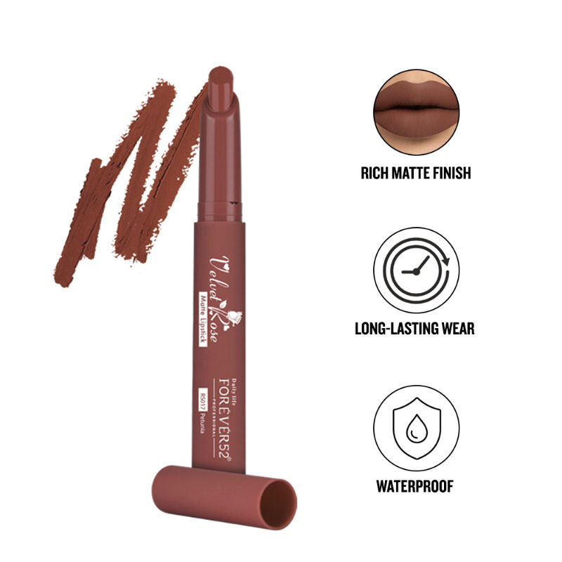 Velvet Rose Matte Lipstick - Petunia