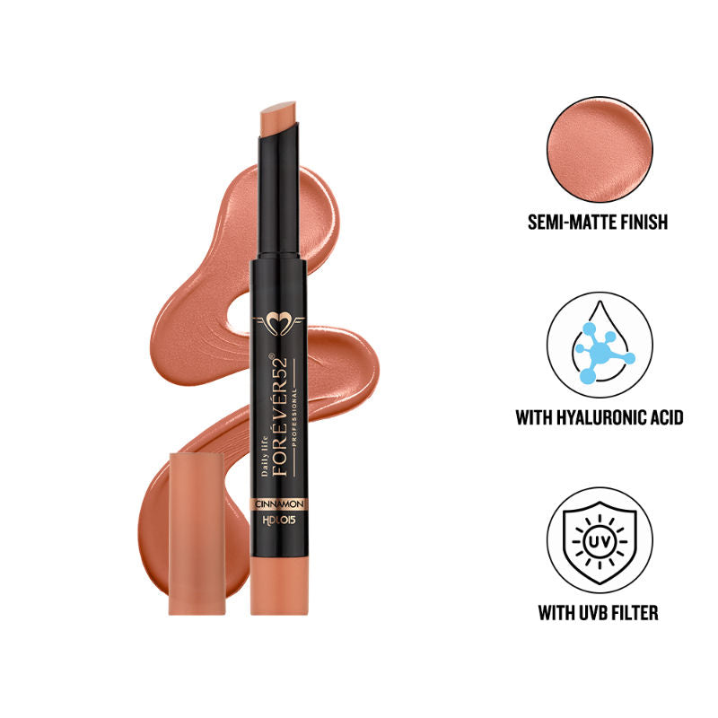 Hydra Lips Semi Matte Lipstick - Cinnamon-15