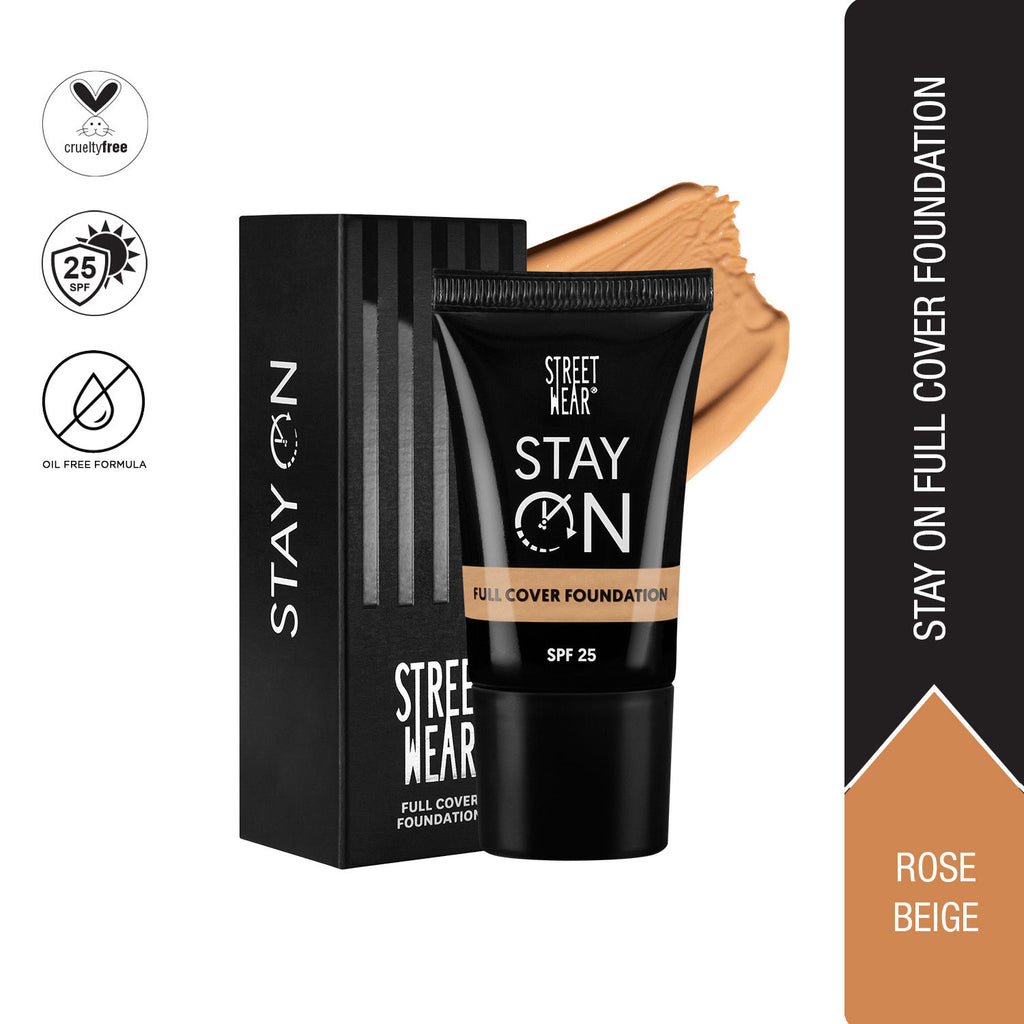 Stay On Full Cover Foundation - Rose Beige