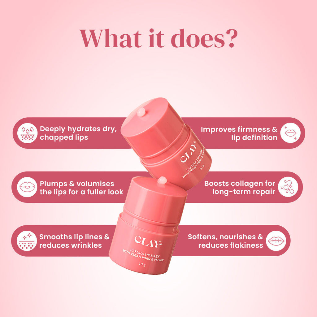 Sakura Lip Mask With PDRN & Peptide