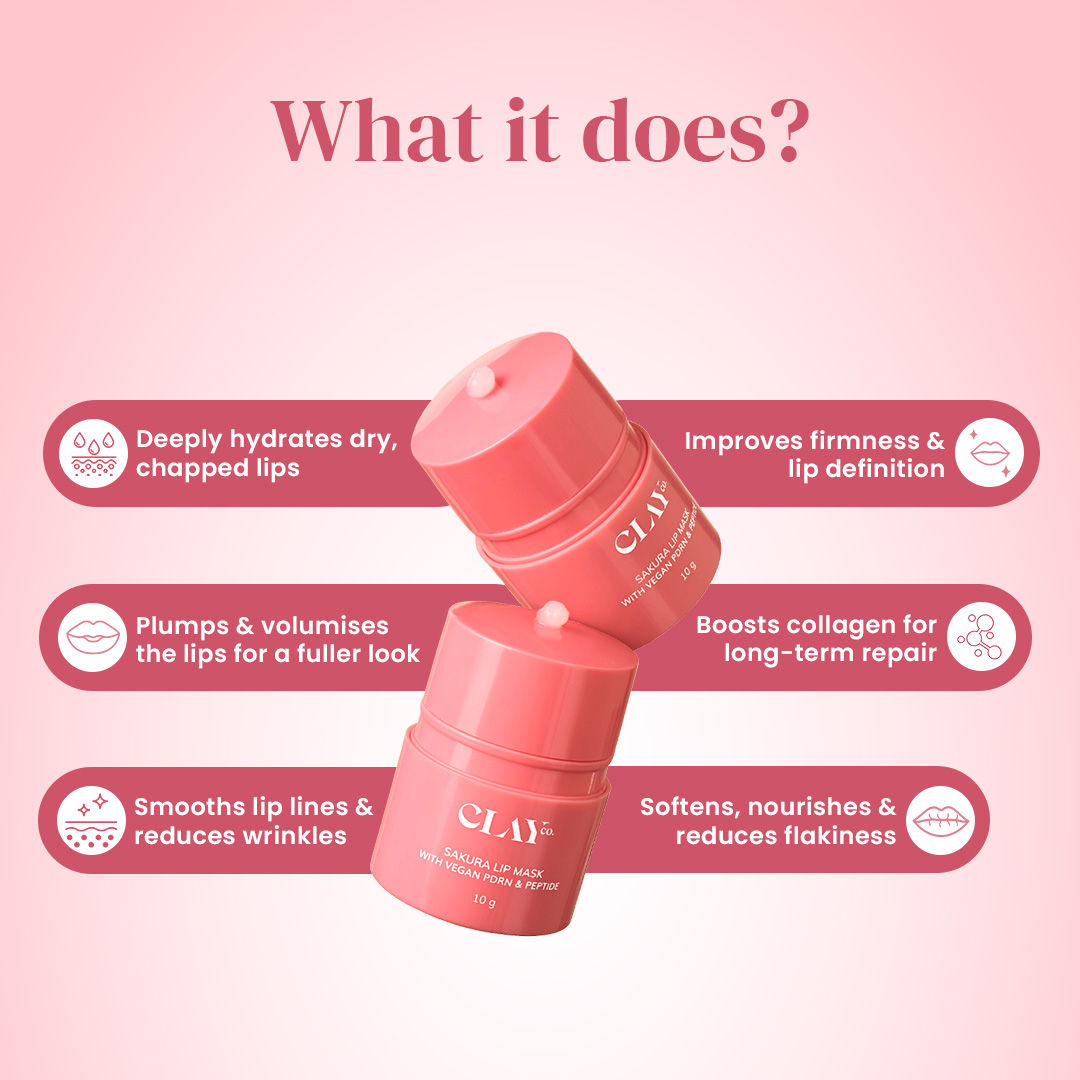 Sakura Lip Mask With PDRN & Peptide