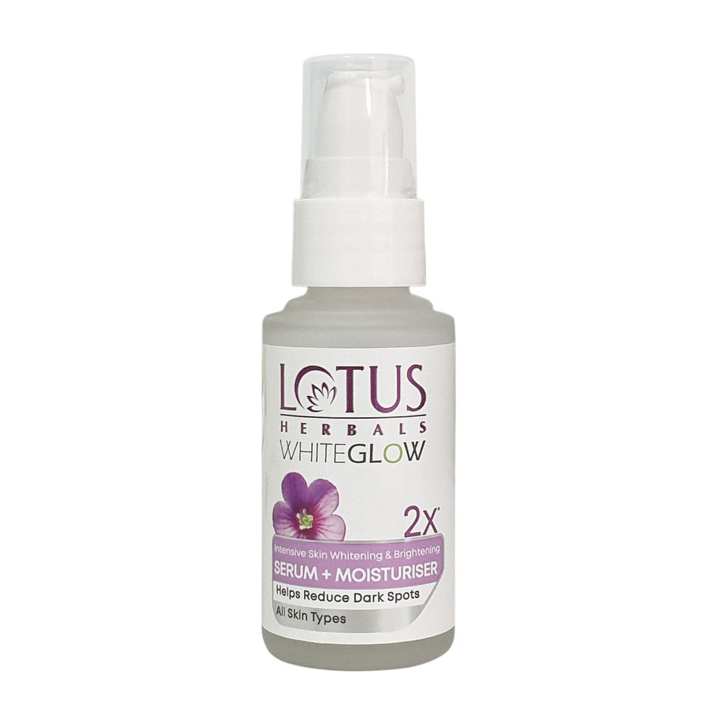 WhiteGlow Intensive Skin Whitening & Brightening Serum + Moisturiser,Reduce Dark Spots
