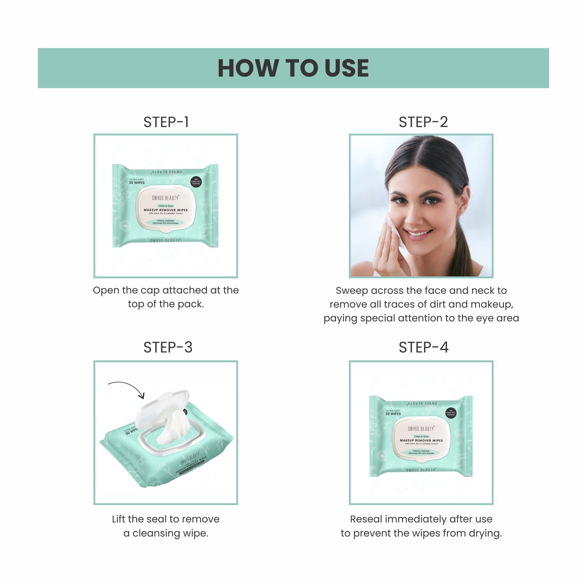 Clean And Glow Makeup Remover Wipes