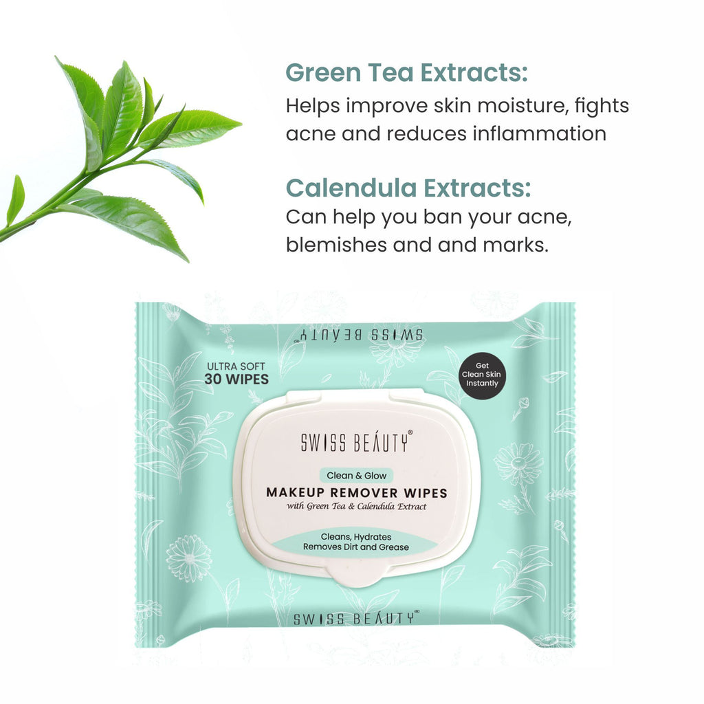Clean And Glow Makeup Remover Wipes