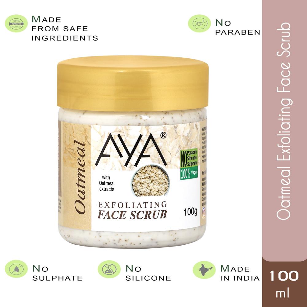 Oatmeal Exfoliating Face Scrub
