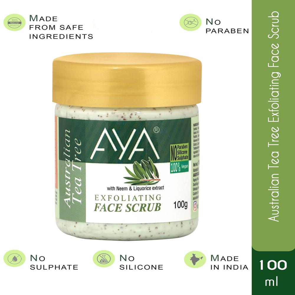 Tea Tree Exfoliating Face Scrub