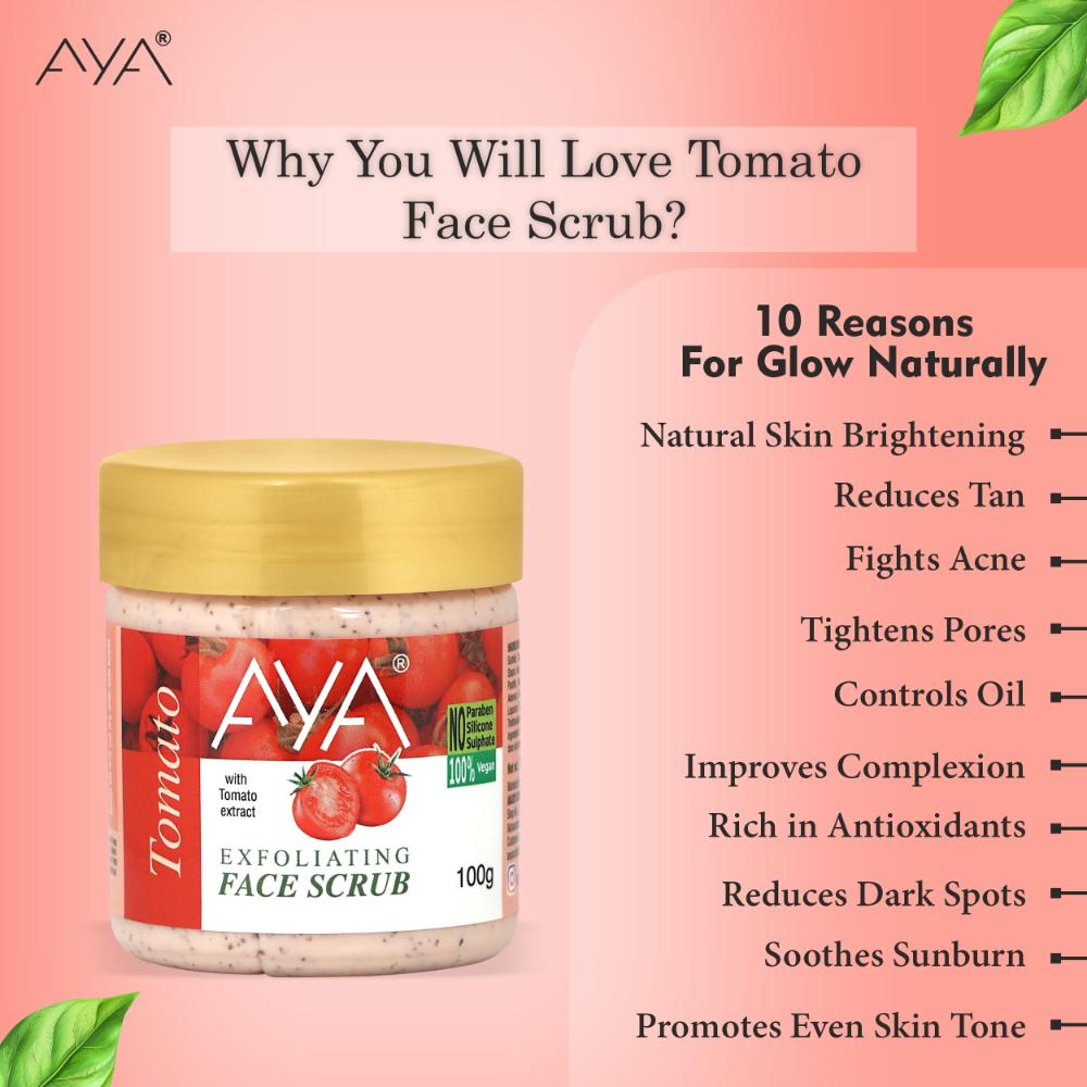 Tomato Exfoliating Face Scrub