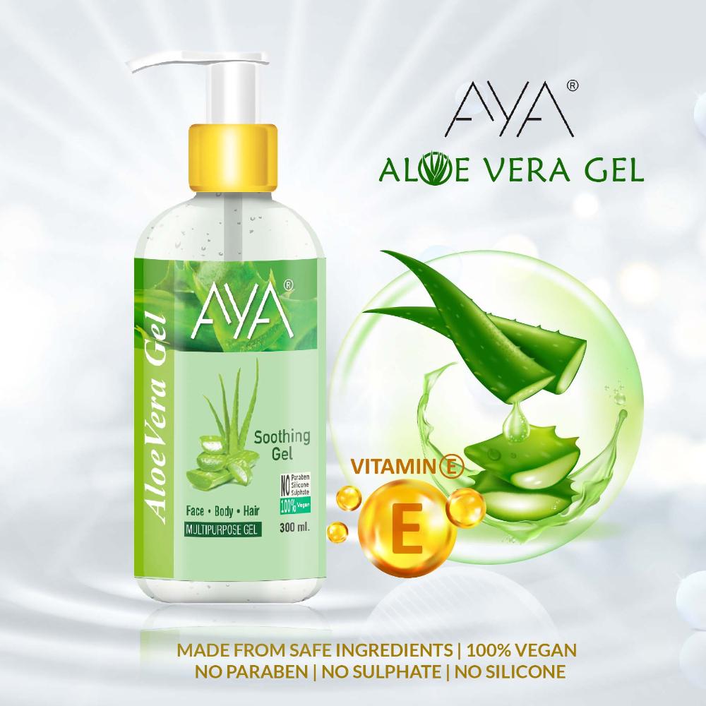 Multipurpose Aloe Vera Gel Face, Hair & Body